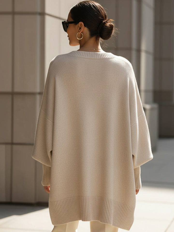 Freya | Eleganter Wollmix-Pullover