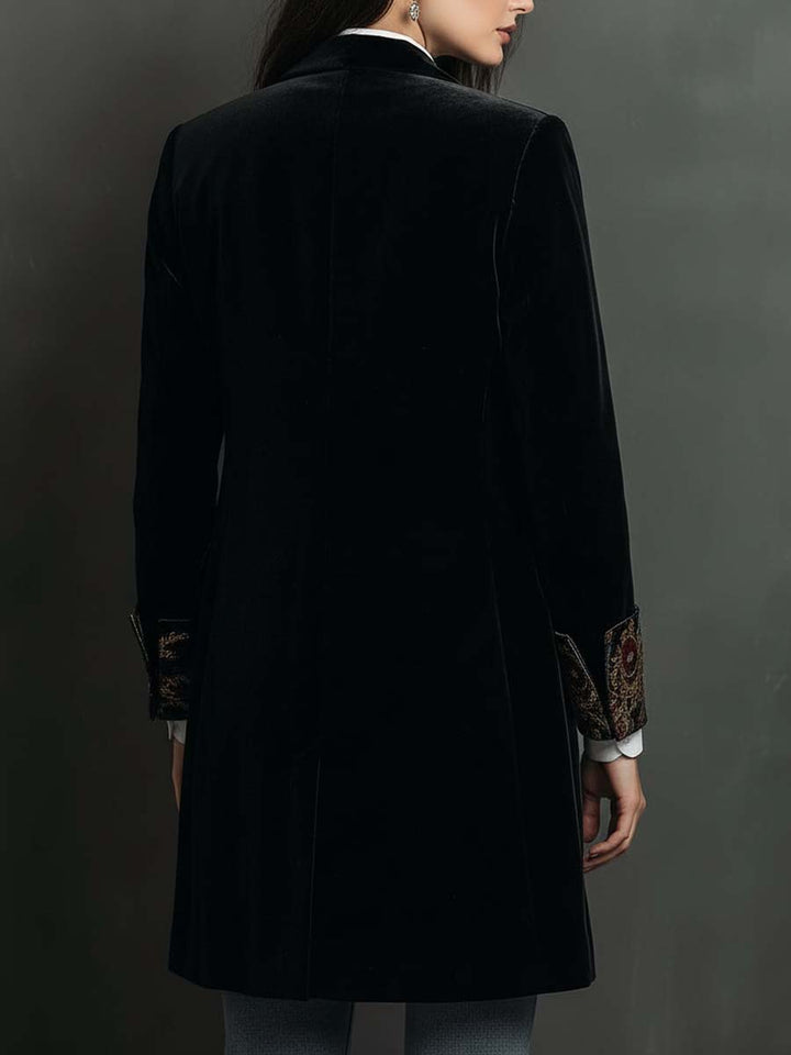 Noir Baroque | Damen Slim Fit Reversblazer