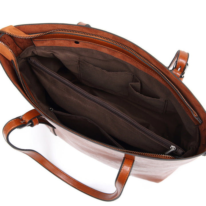 Sophia - Raffinierte Eleganz Leder Tragetasche