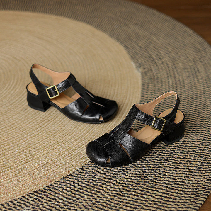 Imke | Cut-out-Spangenschuhe
