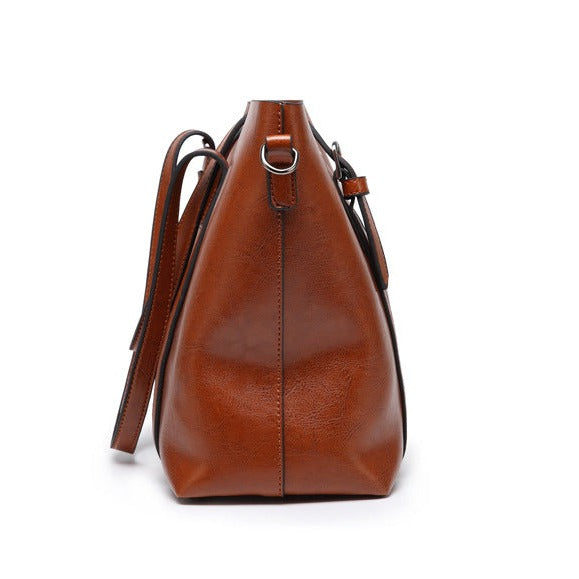 Sophia - Raffinierte Eleganz Leder Tragetasche