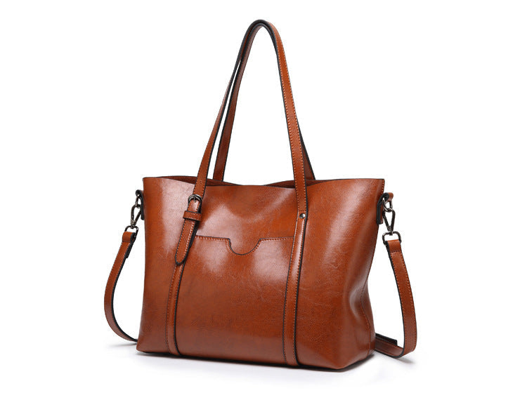 Sophia - Raffinierte Eleganz Leder Tragetasche