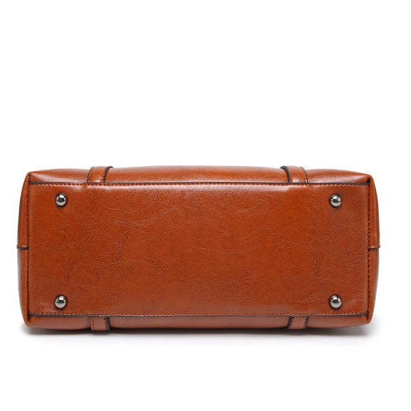 Sophia - Raffinierte Eleganz Leder Tragetasche