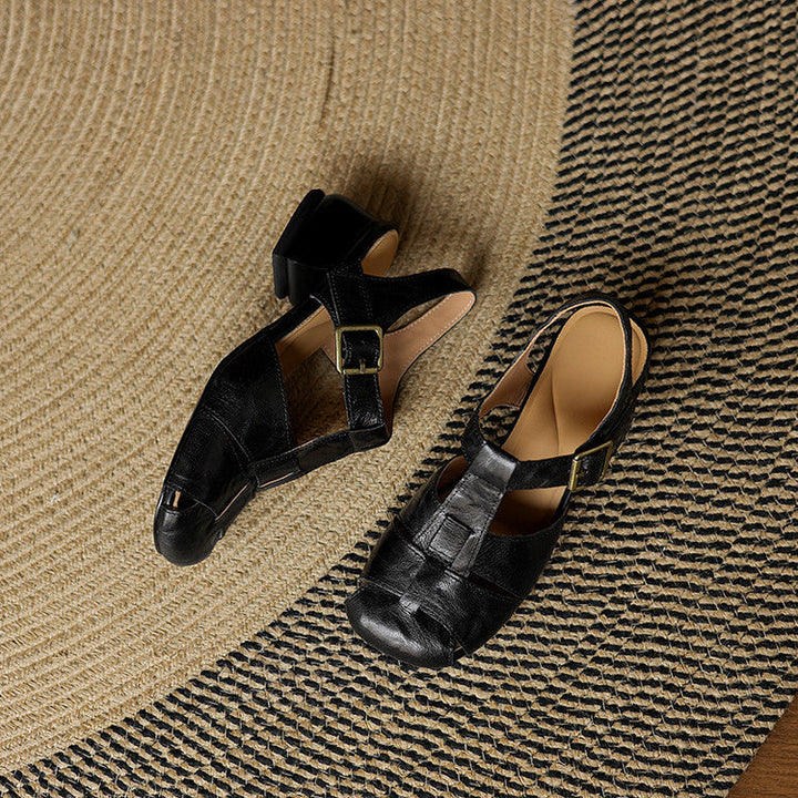 Imke | Cut-out-Spangenschuhe
