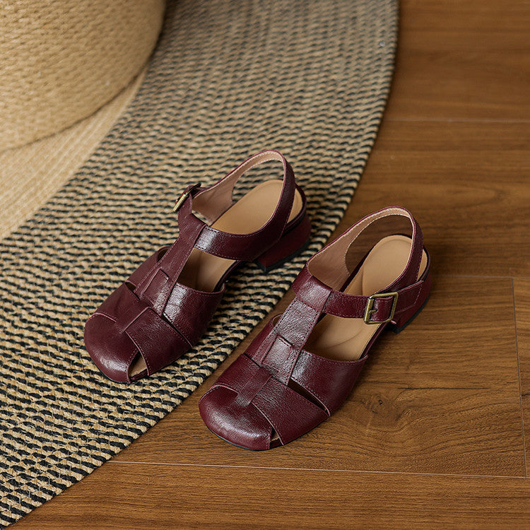 Imke | Cut-out-Spangenschuhe