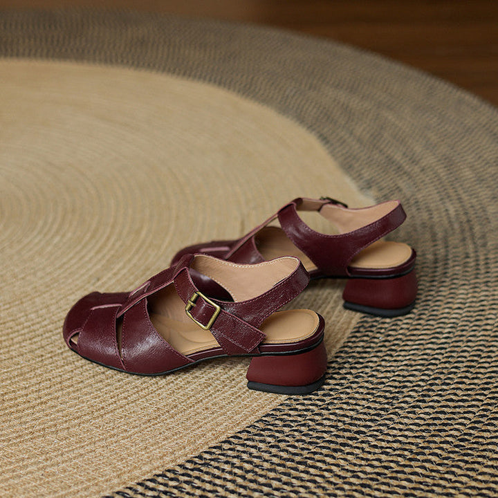 Imke | Cut-out-Spangenschuhe