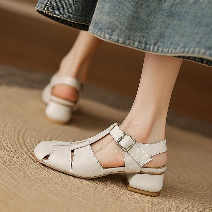Imke | Cut-out-Spangenschuhe
