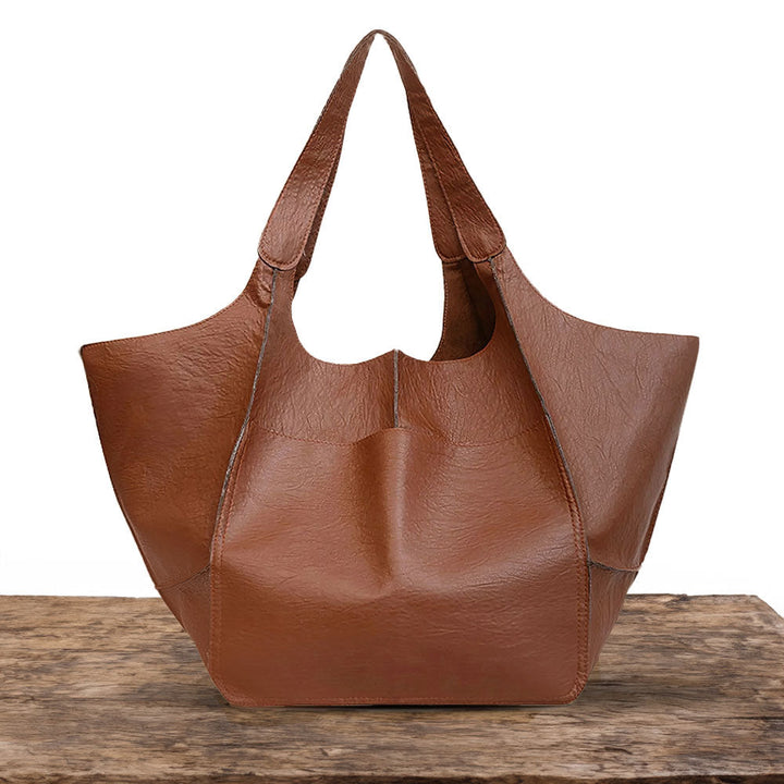 Ruth - Zeitlose Anziehung Leder Tote Bag