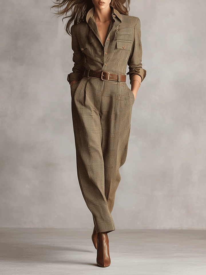 Irene | Overall mit Gürtel
