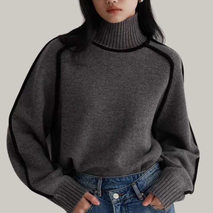 Leandra | Bequemer Rollkragenpullover