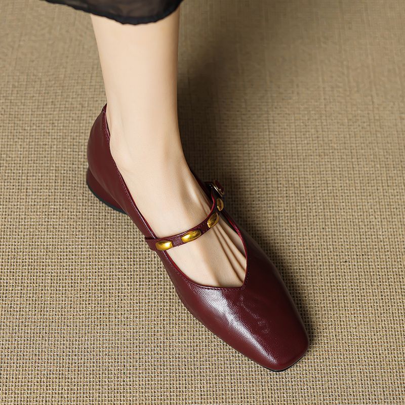 Ronja | Nieten-Spangenschuhe