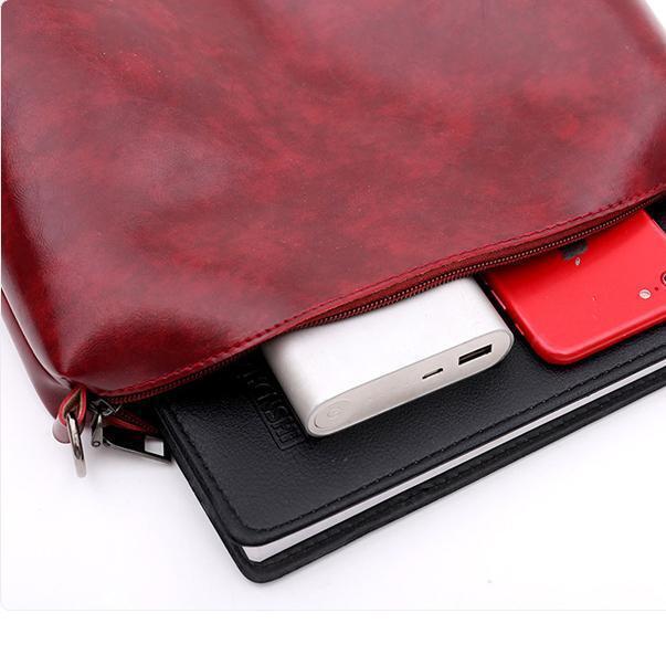 Riley - Vintage Soft 4-teiliges Lederhandtaschen-Set