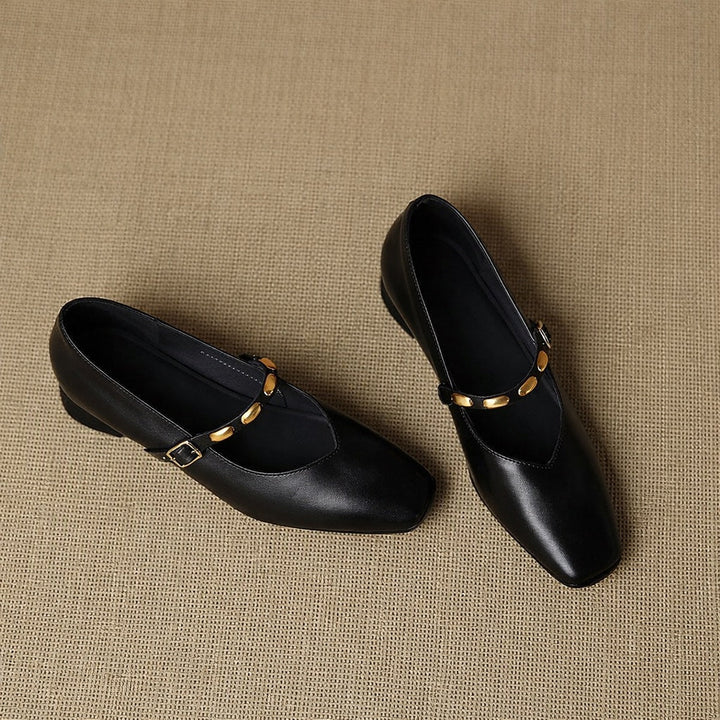 Ronja | Nieten-Spangenschuhe