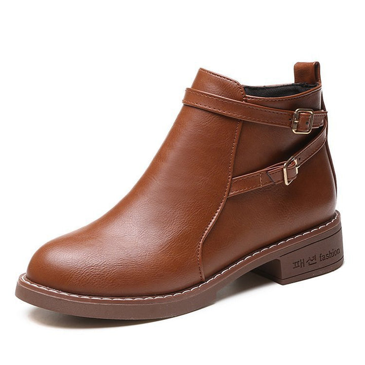 Helga | Stiefeletten mit Schnallenriemen