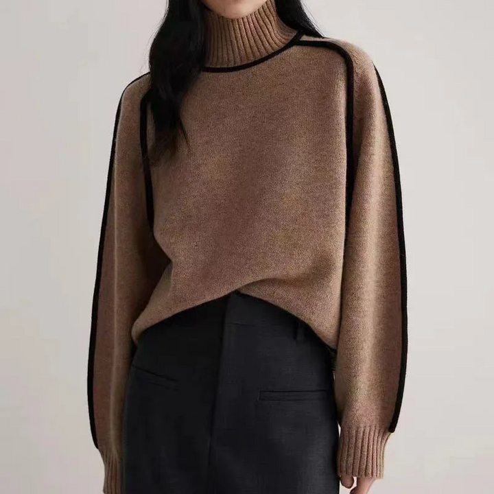 Leandra | Bequemer Rollkragenpullover