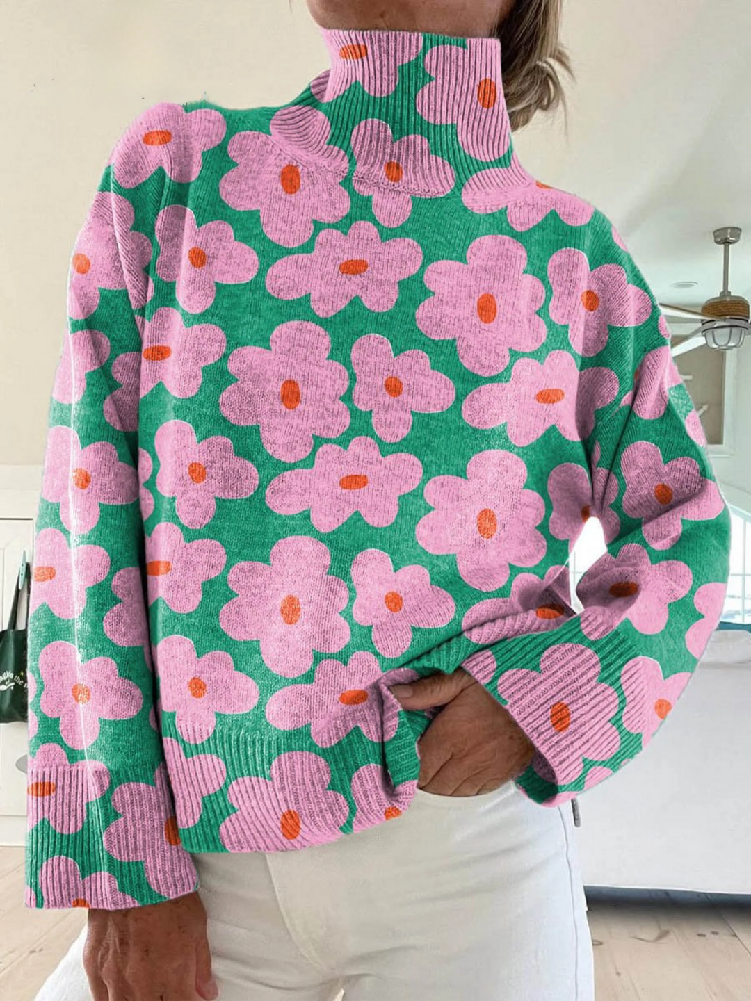 Liora™ - Bloom Rollkragenpullover