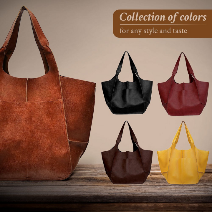Ruth - Zeitlose Anziehung Leder Tote Bag
