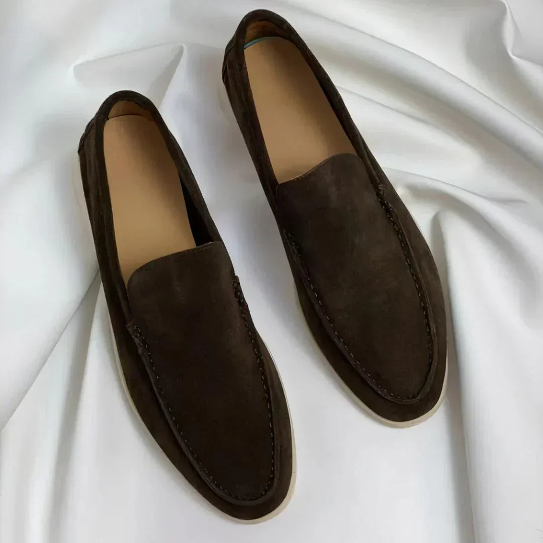 Jonas | Premium Wildleder Slipper von Waltherhaus