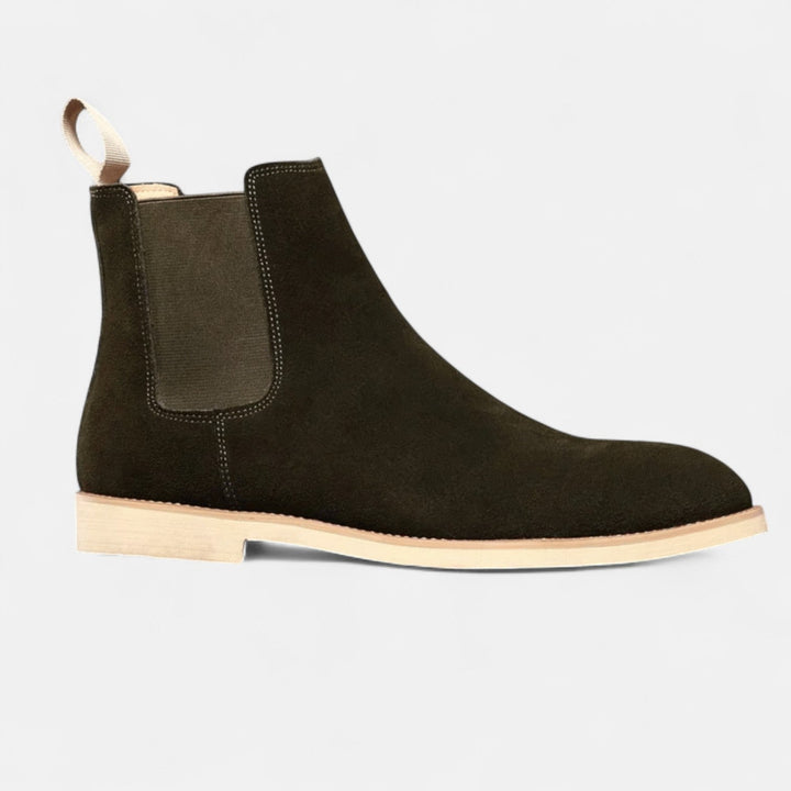 Waltherhaus | Chelsea-Stiefel für Herren aus edlem Wildleder – Leon's Stil-Highlight!