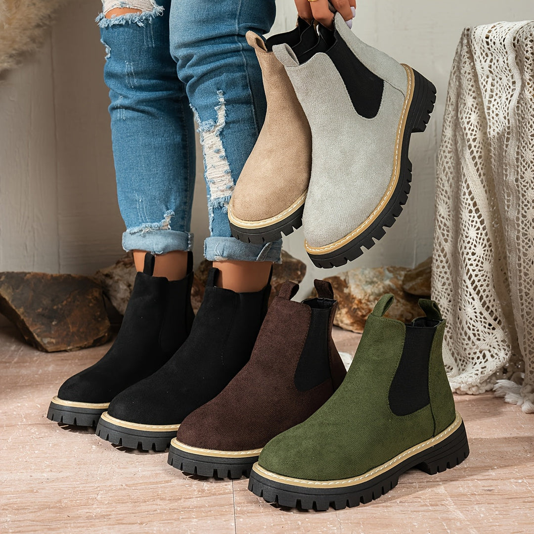 Petra | Chelsea-Boots mit Profilsohle