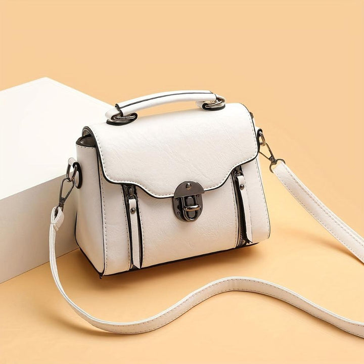 Zoe - Zeitlose Eleganz Leder Schultertasche