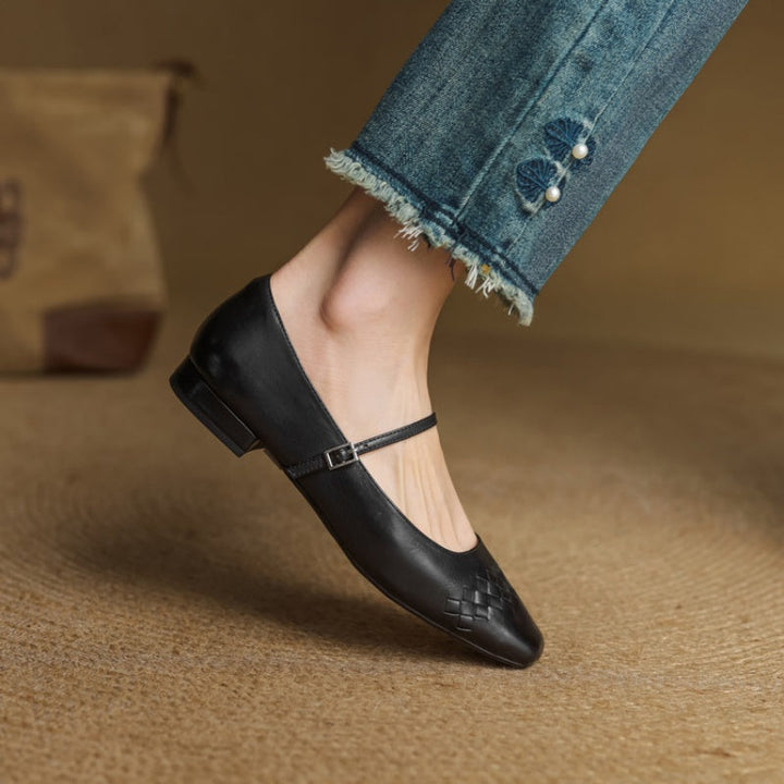 Romy | Geflochtene Ballerinas