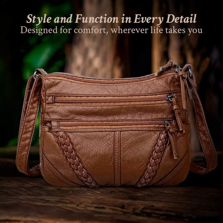 Ellen - Klassische Harmony Leder Tasche