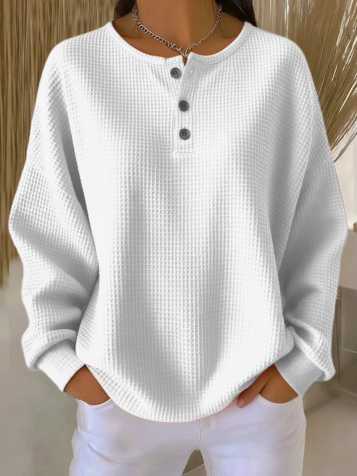 Henni | Henley-Sweatshirt