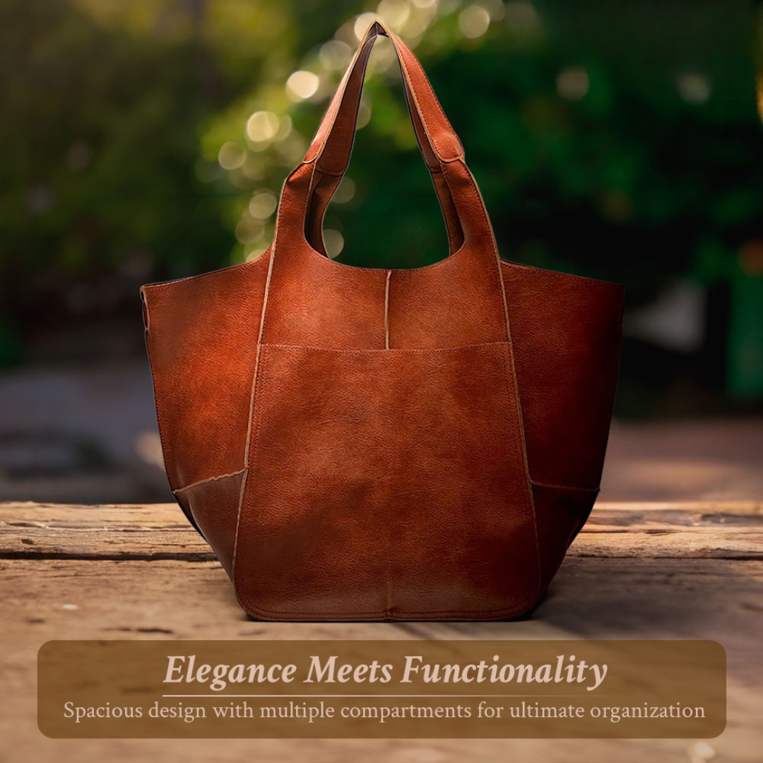 Ruth - Zeitlose Anziehung Leder Tote Bag
