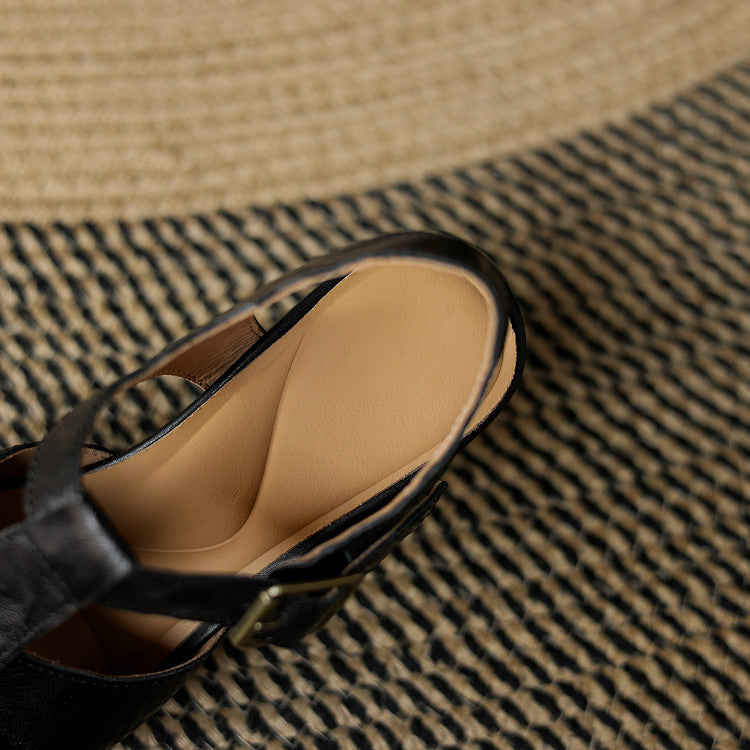 Imke | Cut-out-Spangenschuhe