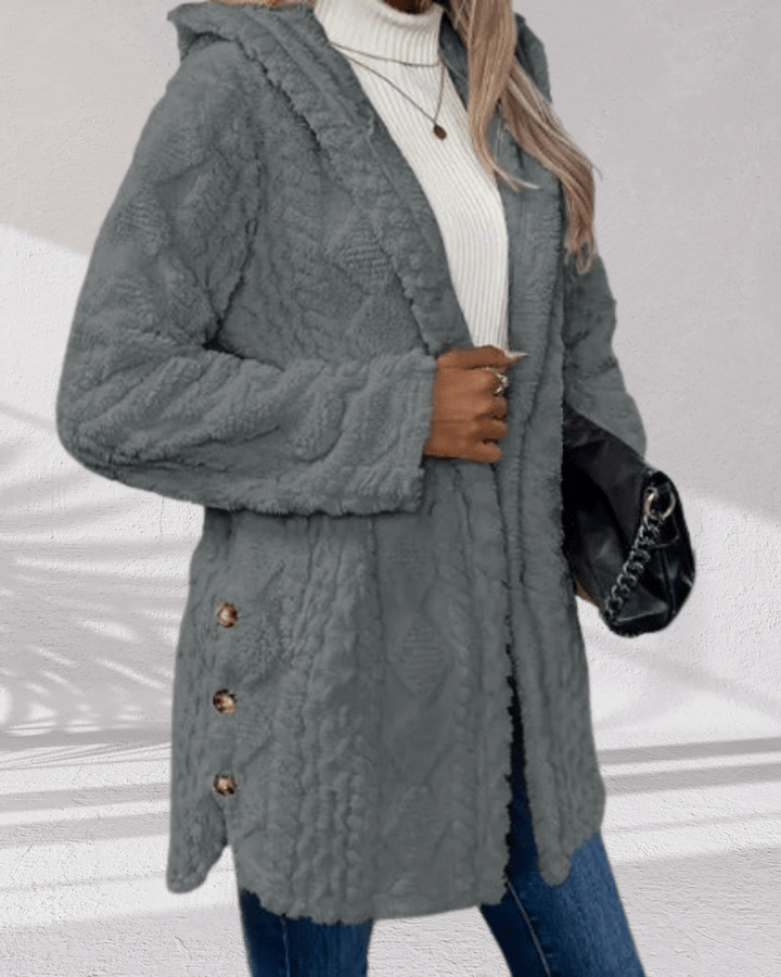 Celine | Weiche Teddy-Weste