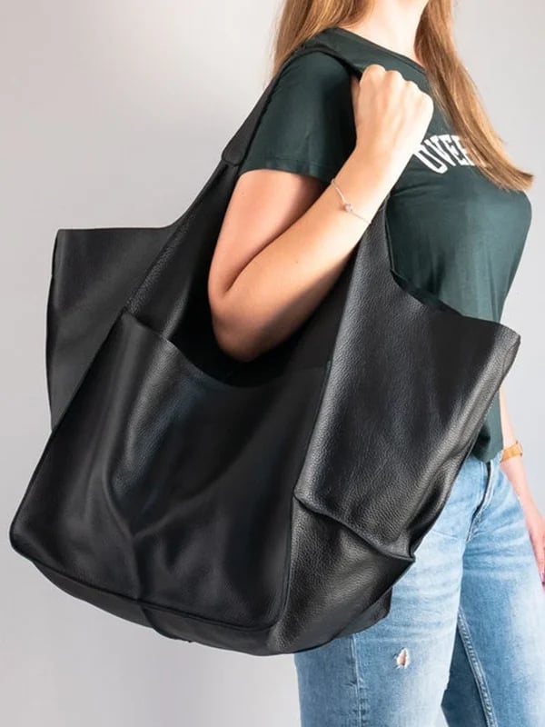 Ruth - Zeitlose Anziehung Leder Tote Bag