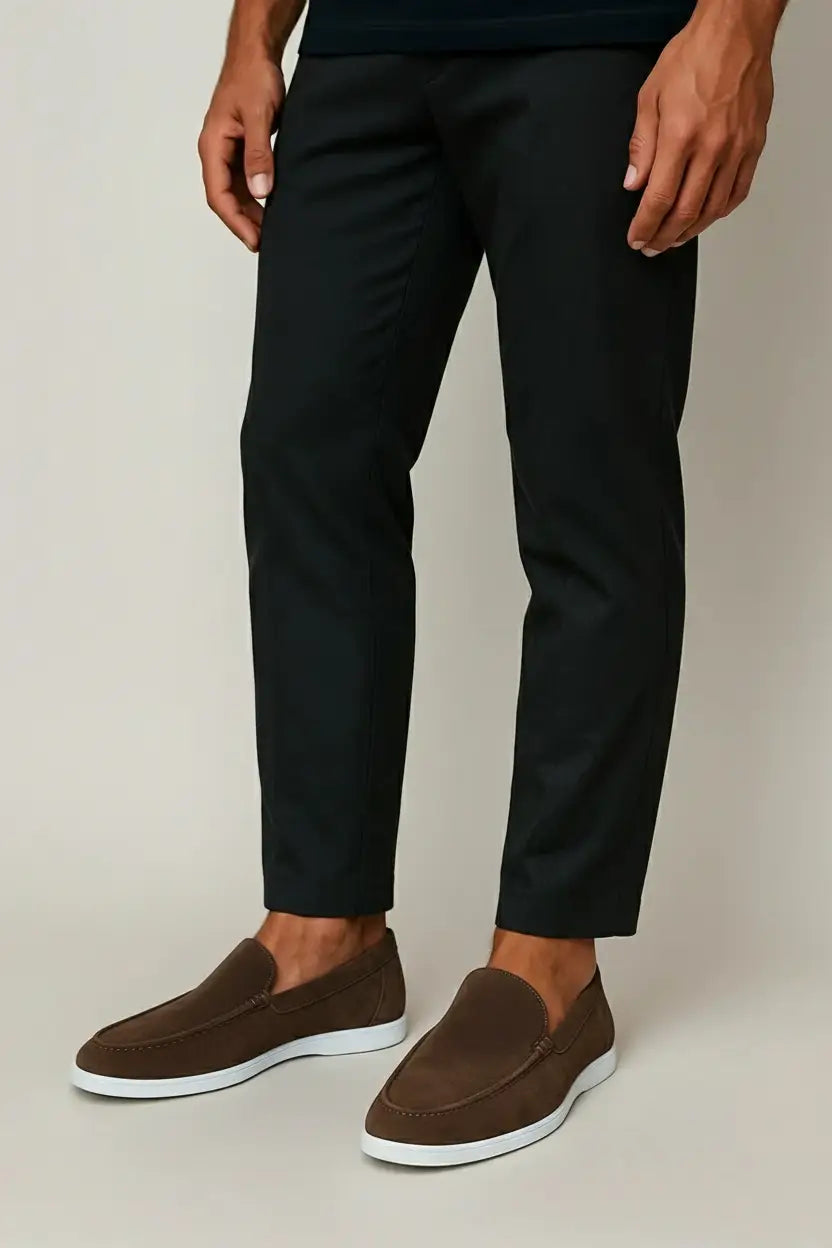Jonas | Premium Wildleder Slipper von Waltherhaus