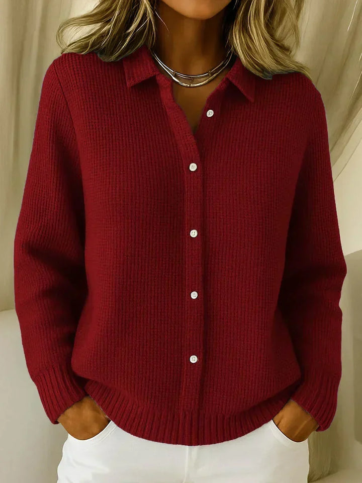Katrin | Strickjacke mit Struktur