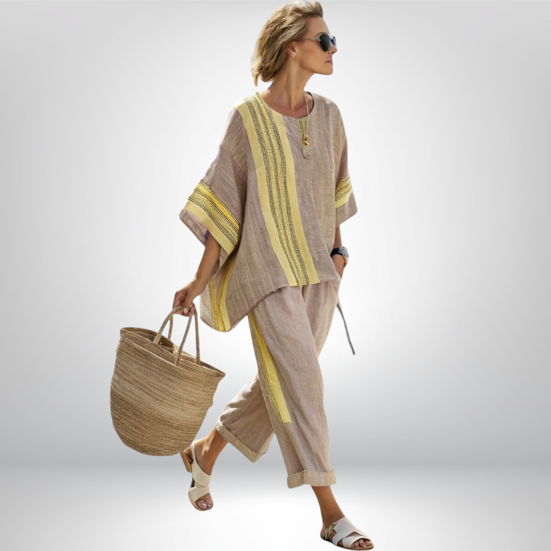 Dahlia | Boho Komplett mit Streifen