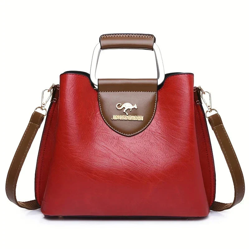 Isabella - Schicke Leder-Eimer-Tasche