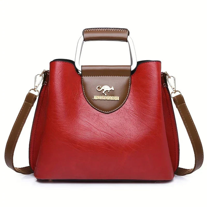 Isabella - Schicke Leder-Eimer-Tasche
