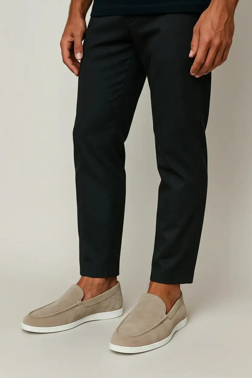 Jonas | Premium Wildleder Slipper von Waltherhaus
