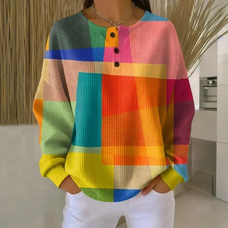 Wilma | Farbblock-Pullover