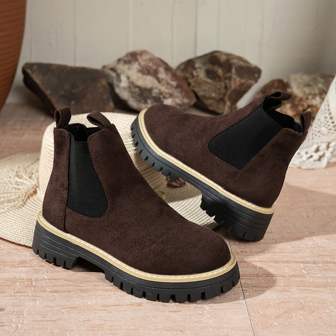 Petra | Chelsea-Boots mit Profilsohle