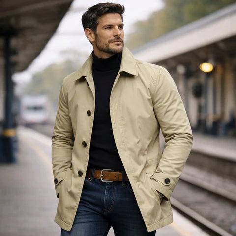 Adrian | Stilvoller Herrenmantel