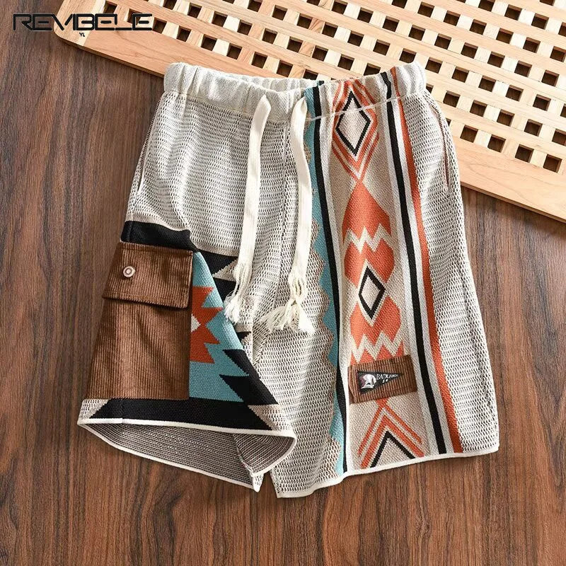 Colin | Tribal Print Shorts