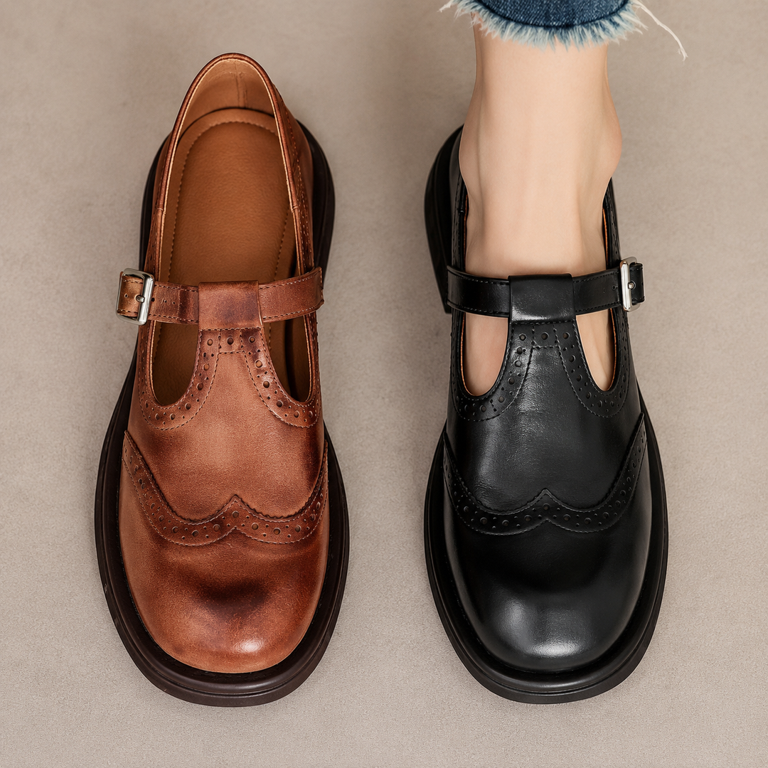 Ida | Vintage-Spangenschuhe