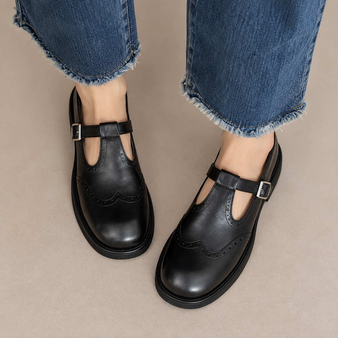 Ida | Vintage-Spangenschuhe