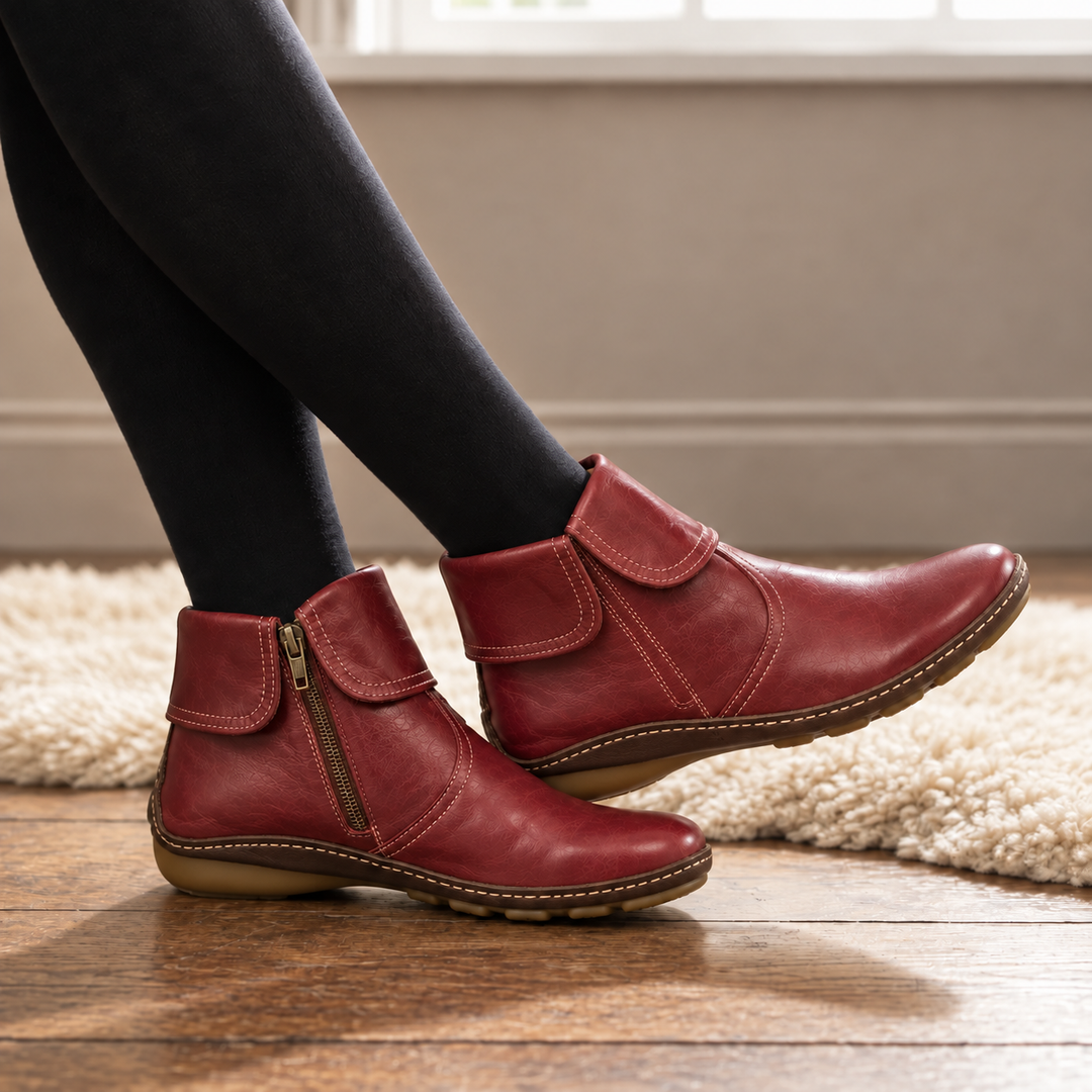 Grete | Stiefeletten mit Umschlag
