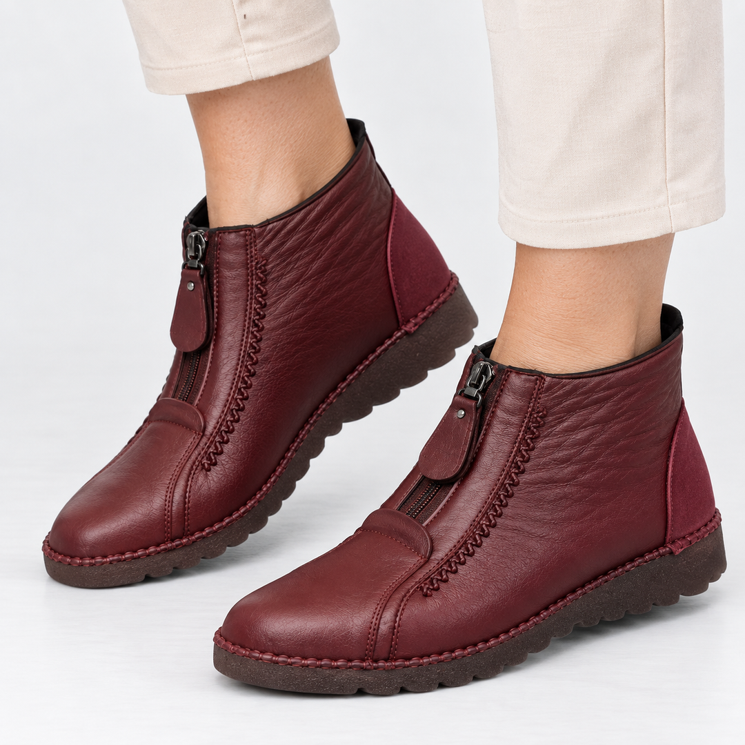 Brigitte | Stiefeletten mit Ziernaht