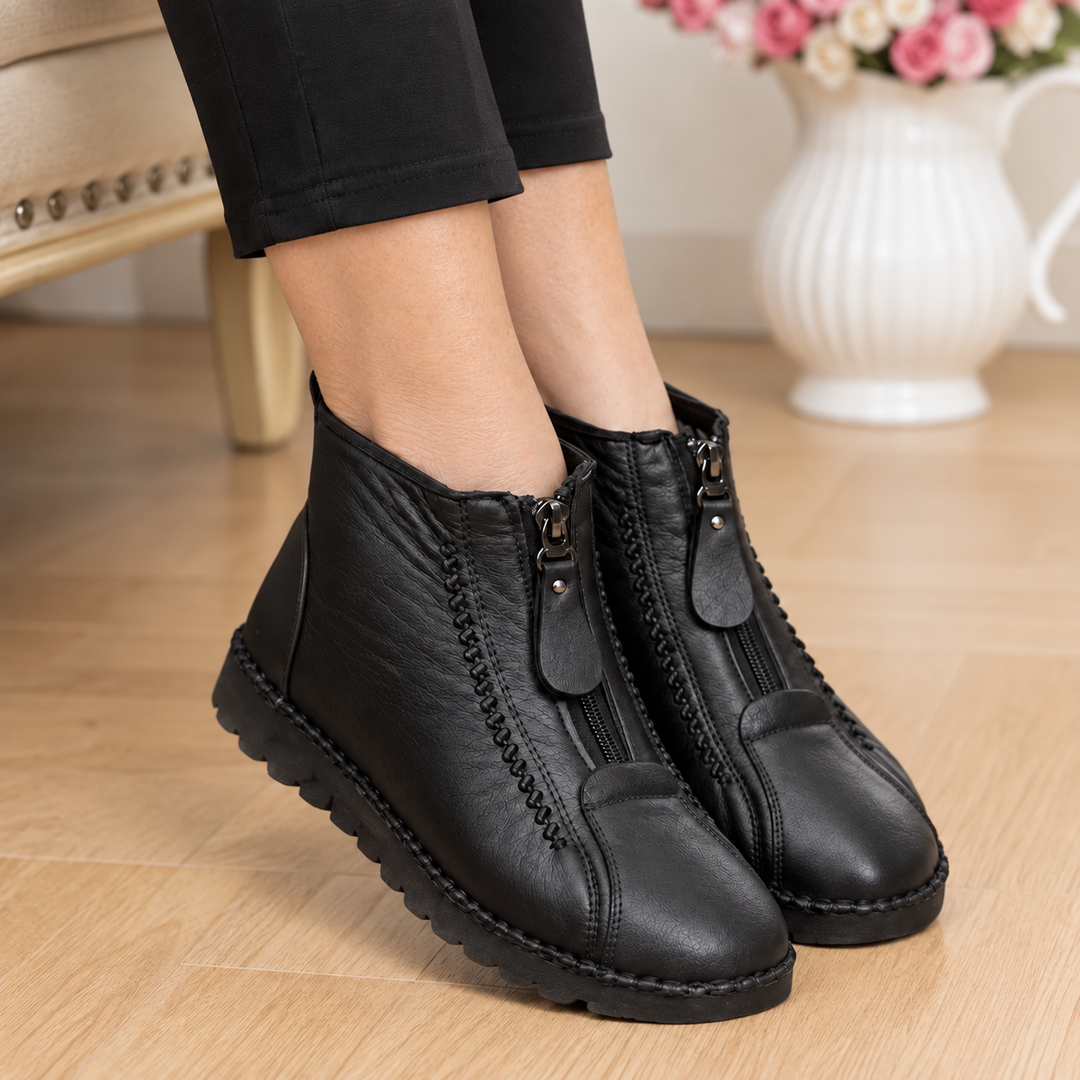 Brigitte | Stiefeletten mit Ziernaht