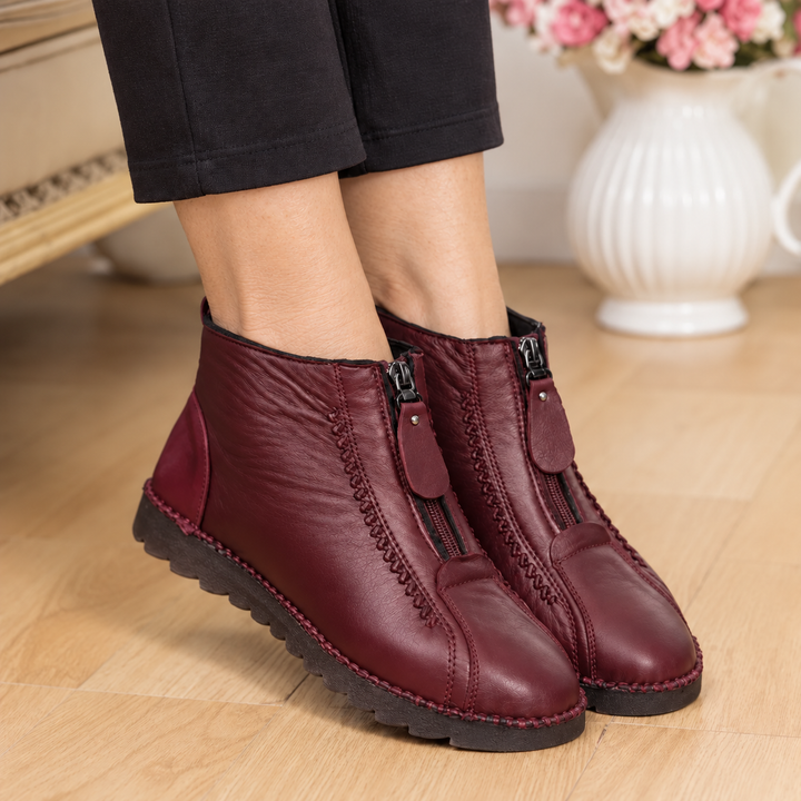 Brigitte | Stiefeletten mit Ziernaht