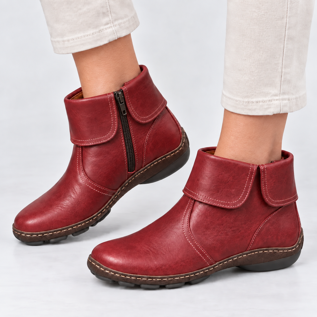 Grete | Stiefeletten mit Umschlag