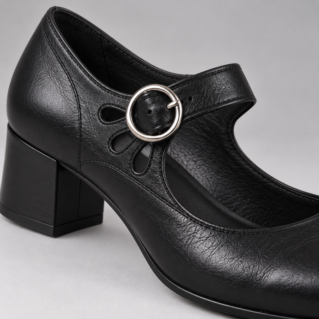 Agnes | Mary Janes mit Blockabsatz